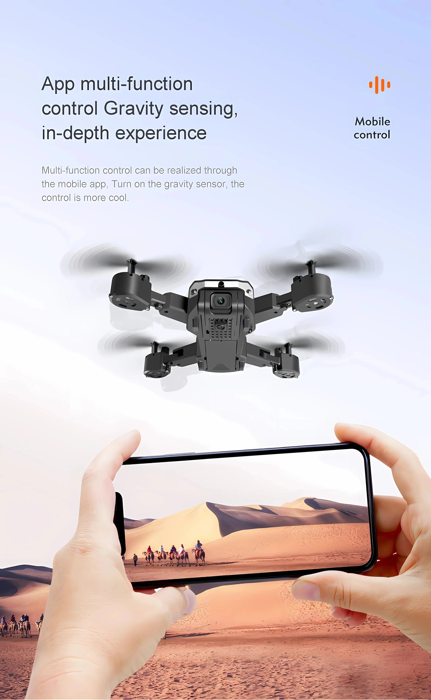 S6/G6 Drone 4K HD Camera WiFi FPV Live Video Obstacle Avoidance Foldable RC Quadcopter One-Key Return Professional Aerial