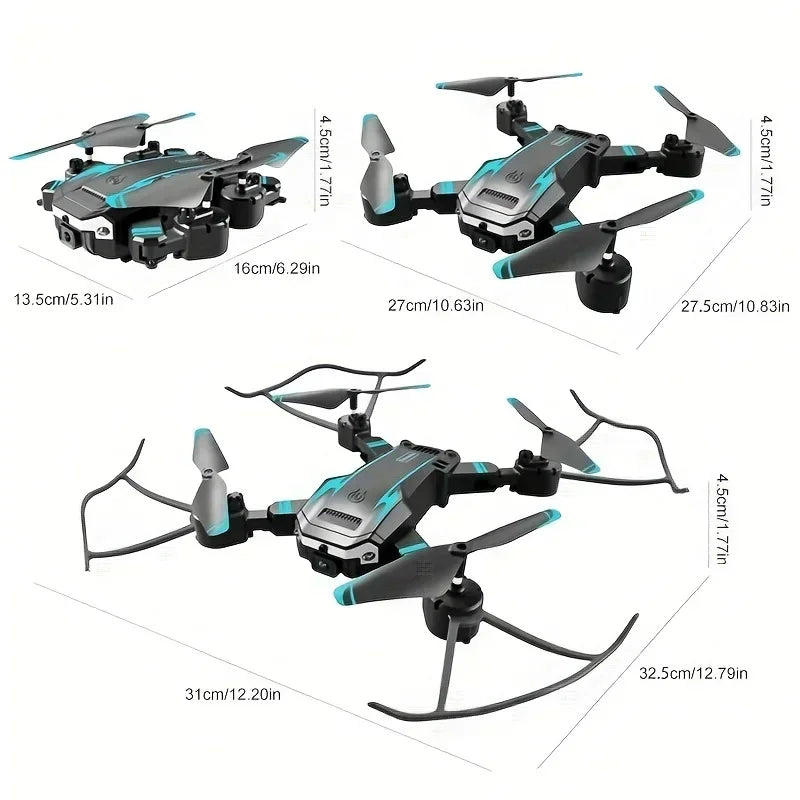 S6/G6 Drone 4K HD Camera WiFi FPV Live Video Obstacle Avoidance Foldable RC Quadcopter One-Key Return Professional Aerial