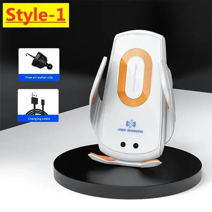 30W Wireless Car Phone Holder Universal navigation Clip Sensing Open Close Navigation Mount Wireless Charging Automobile Accessori