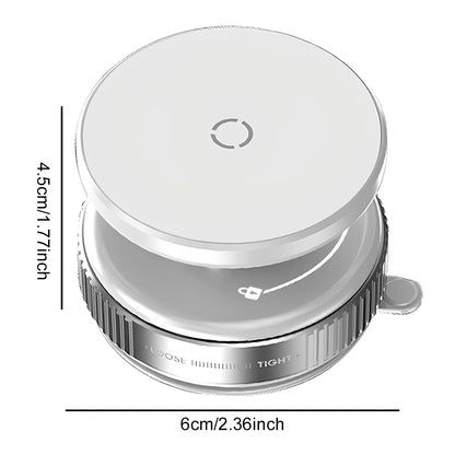 For Magsafe Intelligent Car Mount 360° Rotation Magnetic Vacuum Adsorption Suction Cup Bracket Car Magnetic Holder for iPhone