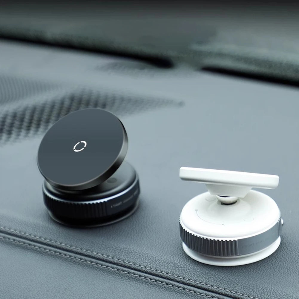 For Magsafe Intelligent Car Mount 360° Rotation Magnetic Vacuum Adsorption Suction Cup Bracket Car Magnetic Holder for iPhone