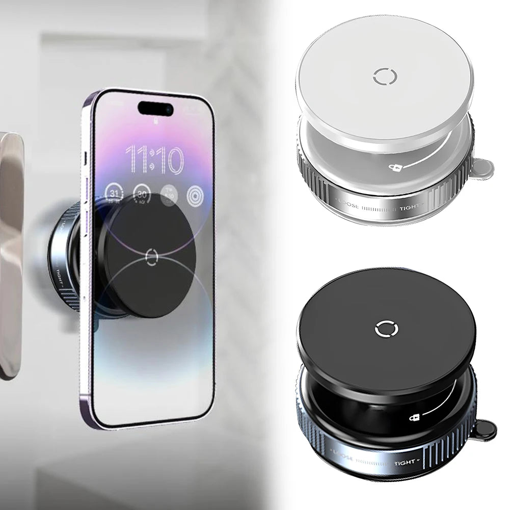 For Magsafe Intelligent Car Mount 360° Rotation Magnetic Vacuum Adsorption Suction Cup Bracket Car Magnetic Holder for iPhone