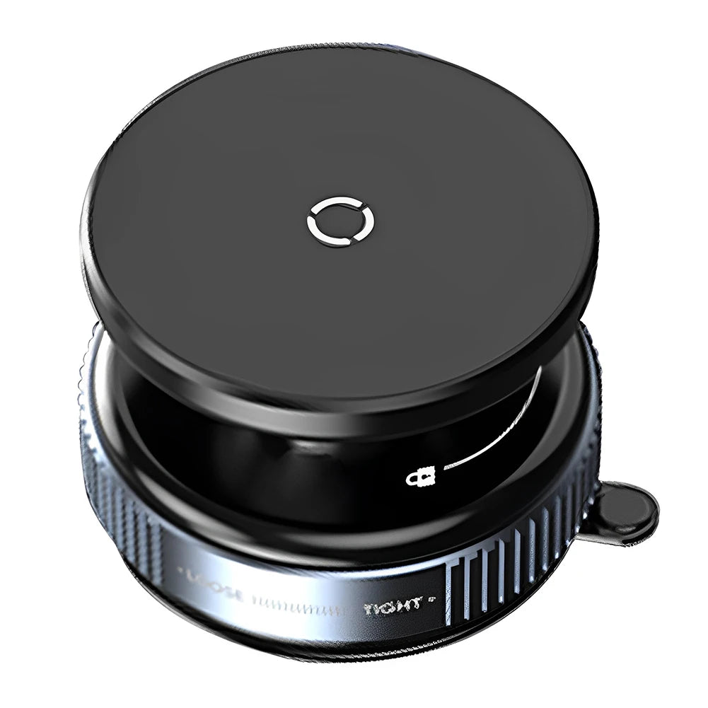 For Magsafe Intelligent Car Mount 360° Rotation Magnetic Vacuum Adsorption Suction Cup Bracket Car Magnetic Holder for iPhone
