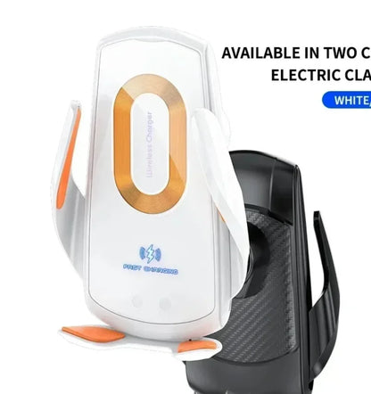 30W Wireless Car Phone Holder Universal navigation Clip Sensing Open Close Navigation Mount Wireless Charging Automobile Accessori